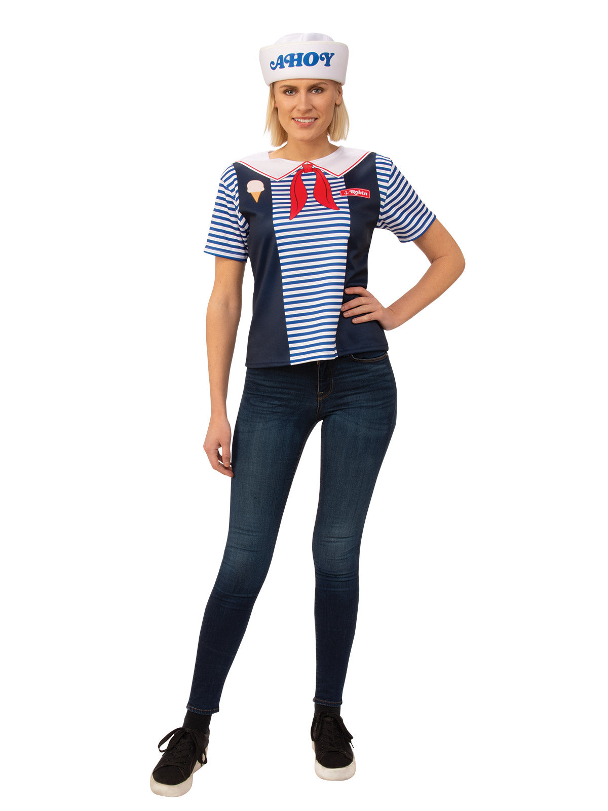 Robin Scoops Ahoy Costume Set - Stranger Things, Adult