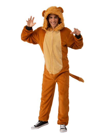 Lion Furry Onesie Costume, Adult