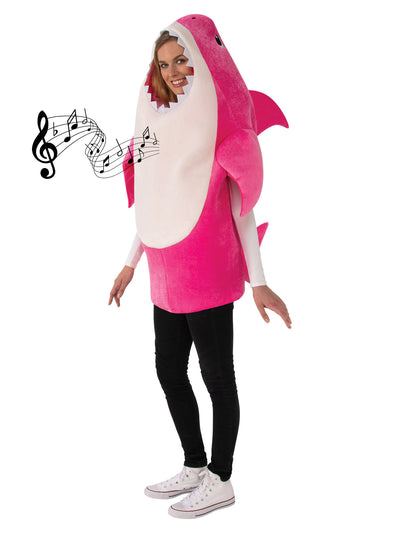 Mummy Shark Deluxe Pink Costume, Adult