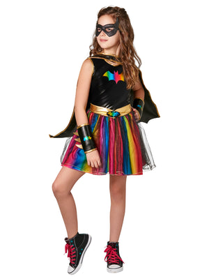 Batgirl Deluxe Rainbow Tutu Costume, Child