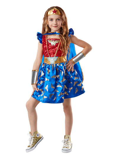 Wonder Woman Premium Costume (Long Hanging), Child