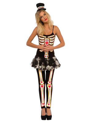 Day Of The Dead Womens Costume, Adult