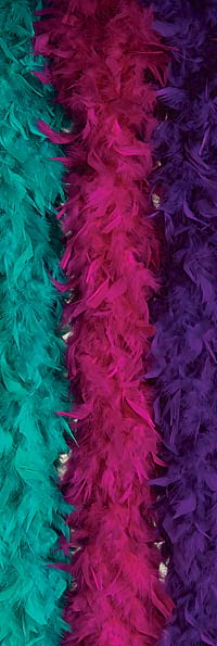 Feather Boa - Fuchsia