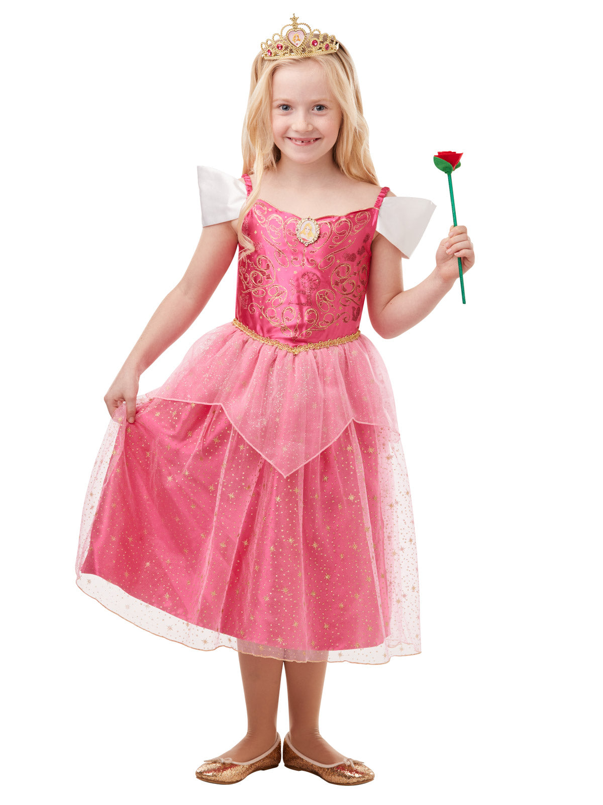 Sleeping Beauty Glitter & Sparkle Costume, Child