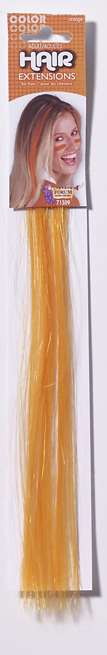 Hair Extensions  - Orange - Adult