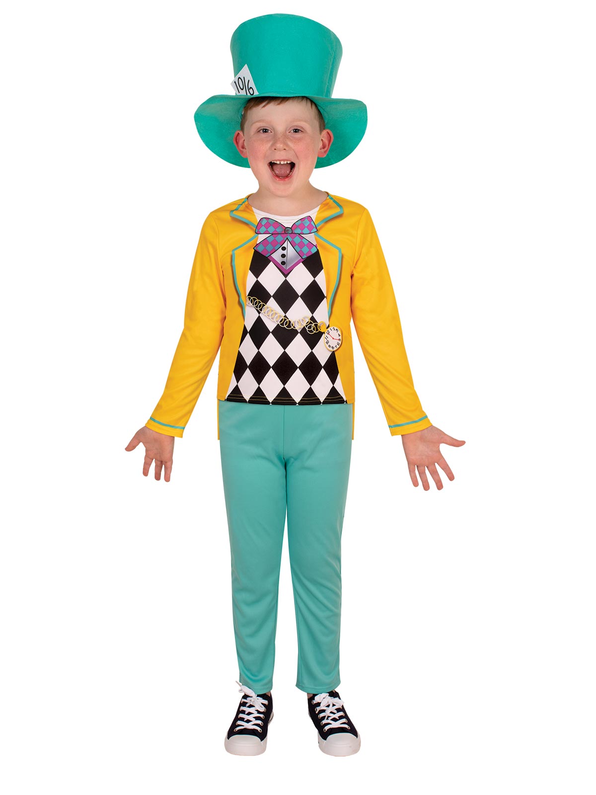 Mad Hatter Boys Classic Costume, Child