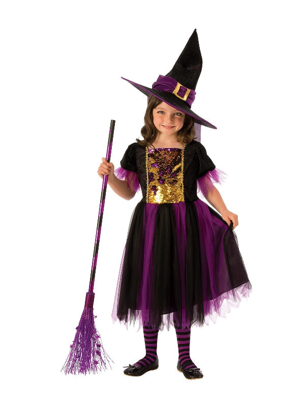 Colour Magic Witch Costume, Child