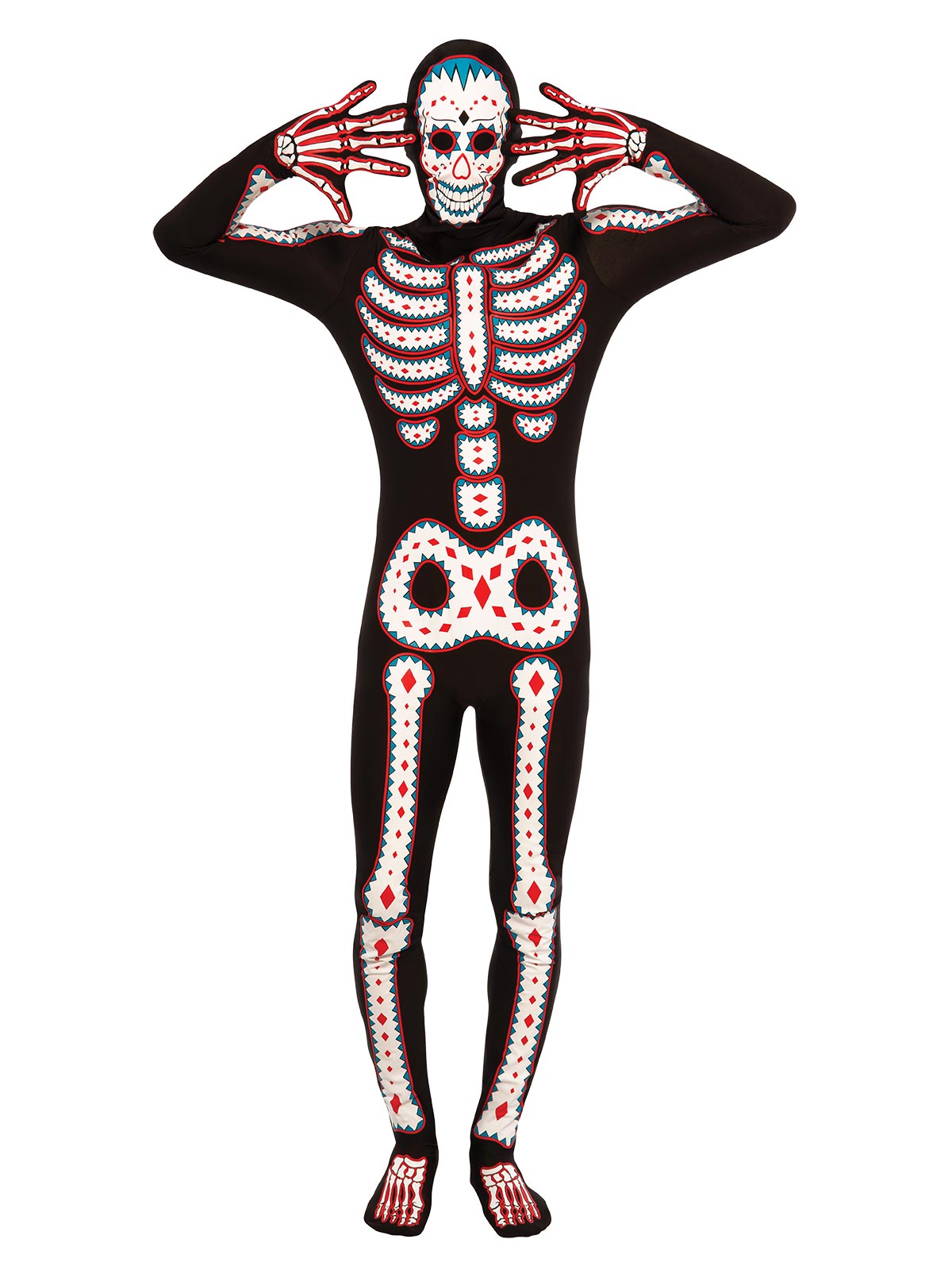 Day Of The Dead Mens Costume, Adult