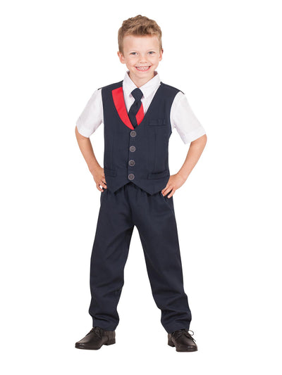 Qantas Male Cabin Crew Uniform, Child