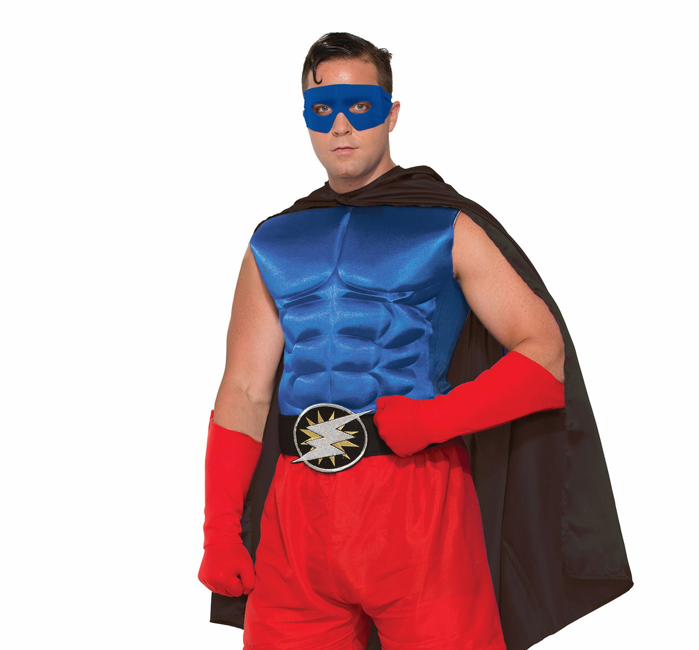 Hero Muscle Chest Blue - Adult