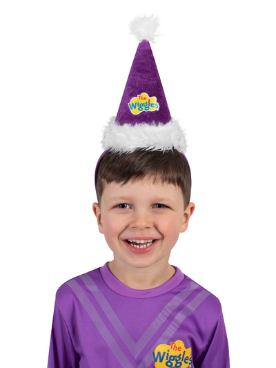 Wiggles Purple Christmas Hat, Child