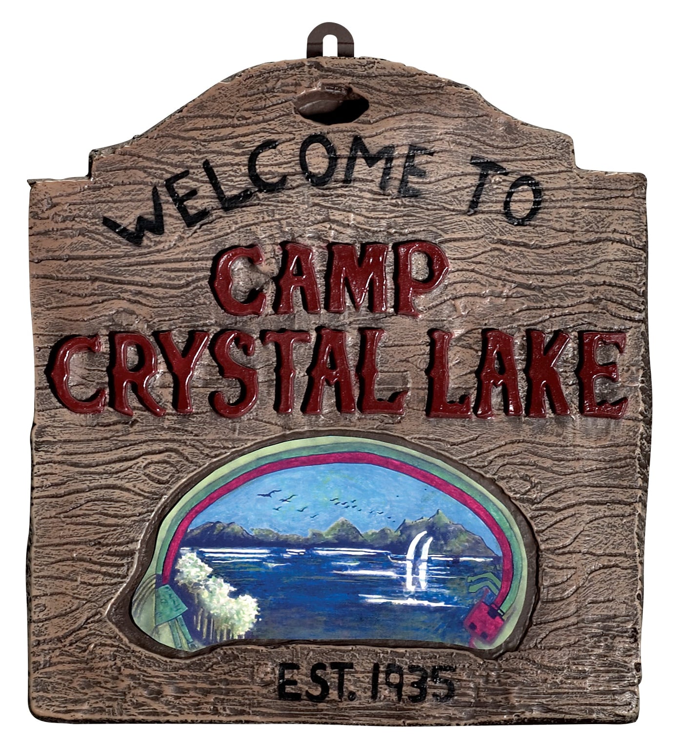 Friday 13Th  - Camp Crystal Sign