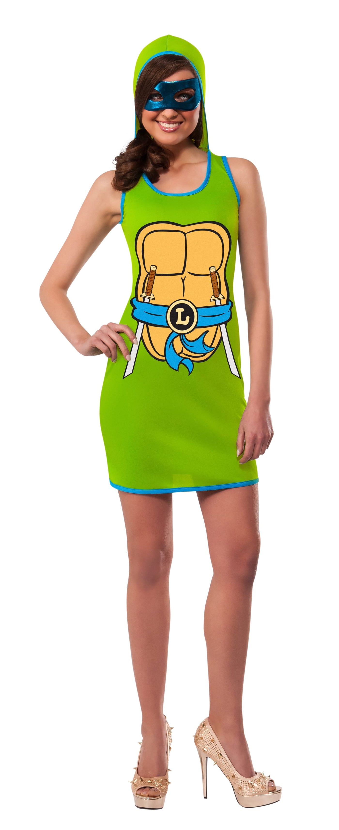 Tmnt Leonardo Tank Dress, Adult