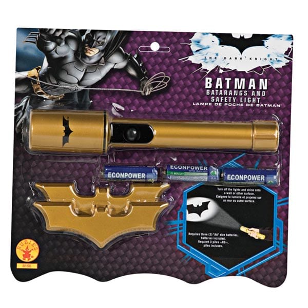 Batman Batarangs And Safety Light