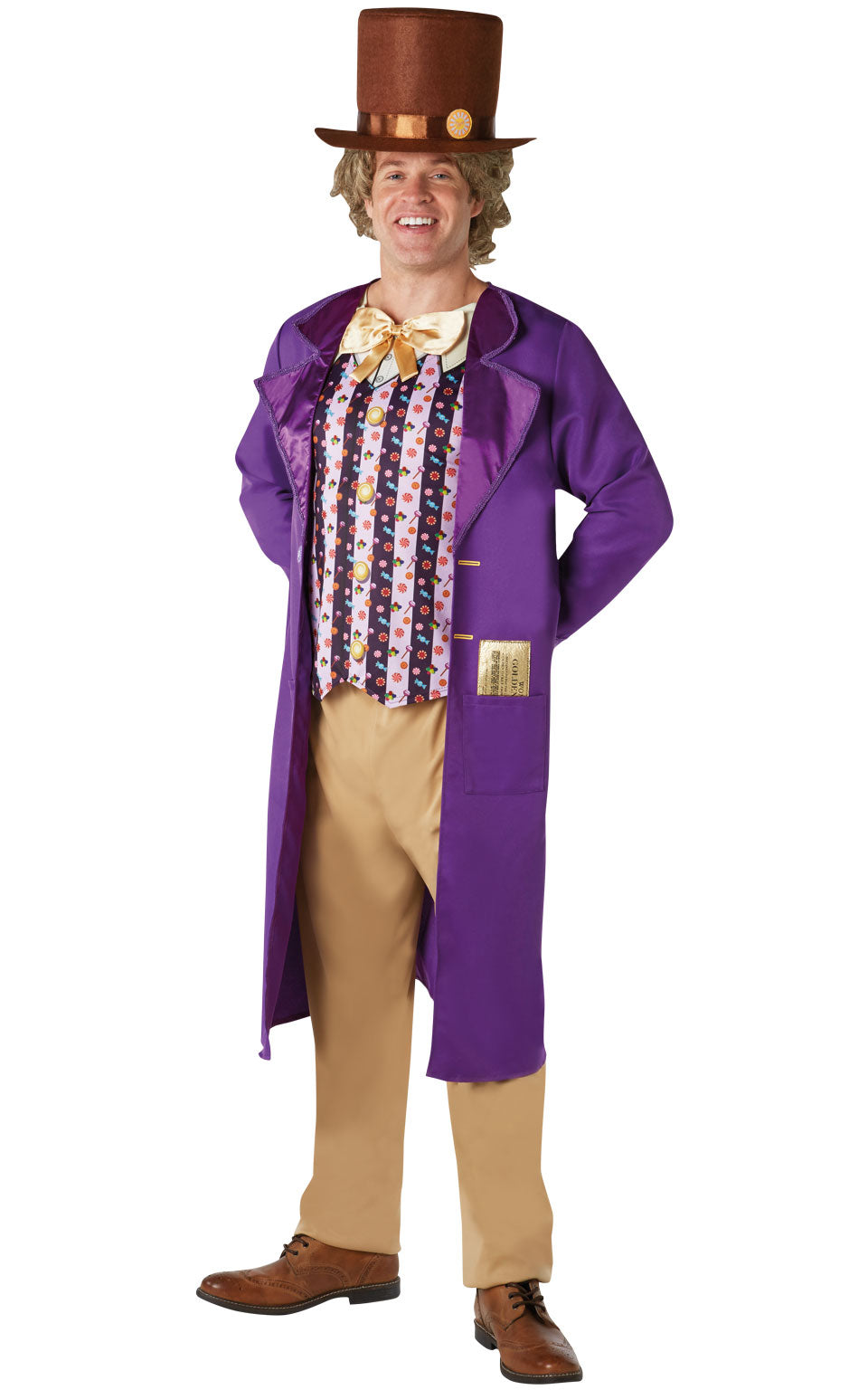 Willy Wonka Deluxe Costume, Adult