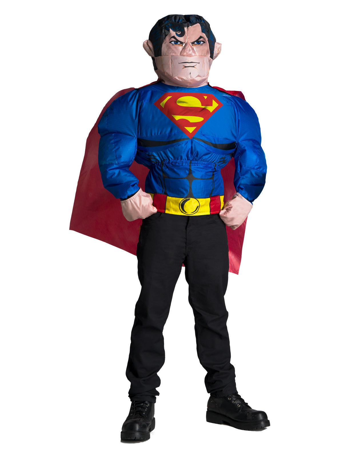 Superman Inflatable Costume Top,  Adult