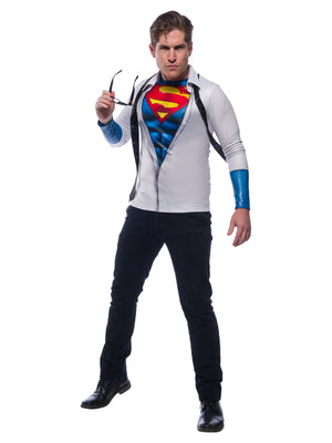 Superman Photoreal Costume Top, Adult