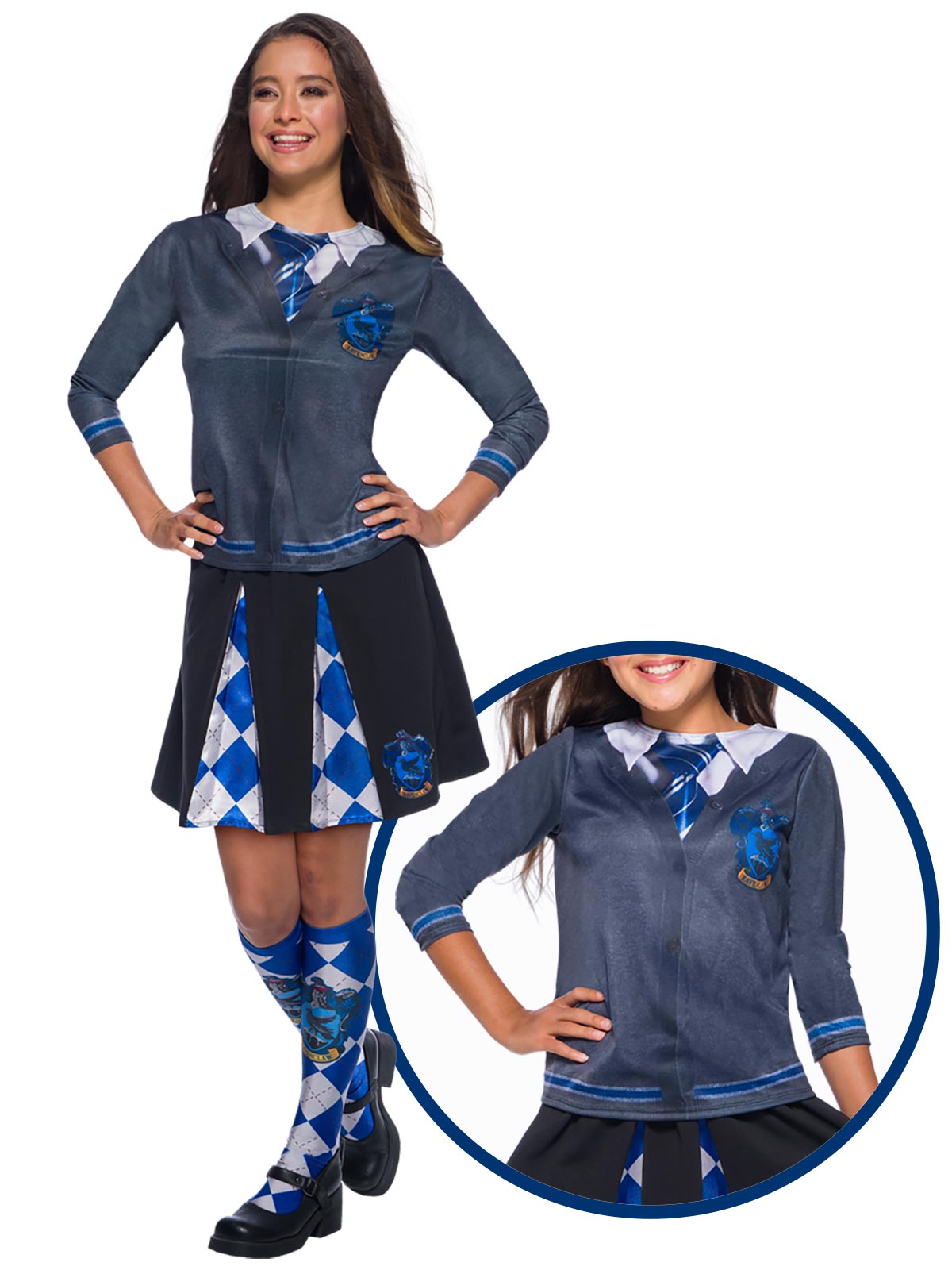 Ravenclaw Costume Top, Adult