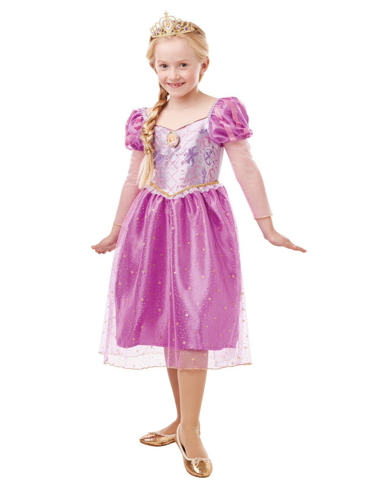 Rapunzel Glitter & Sparkle Costume, Child