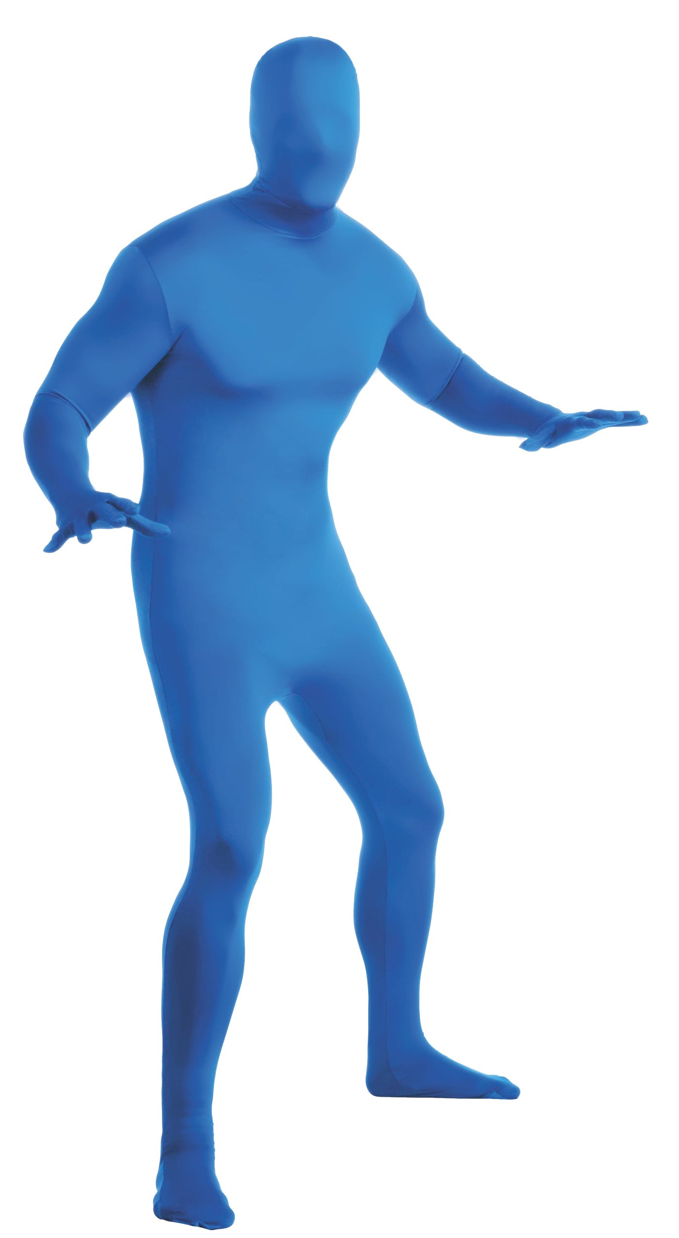 Blue 2Nd Skin Suit,  Adult