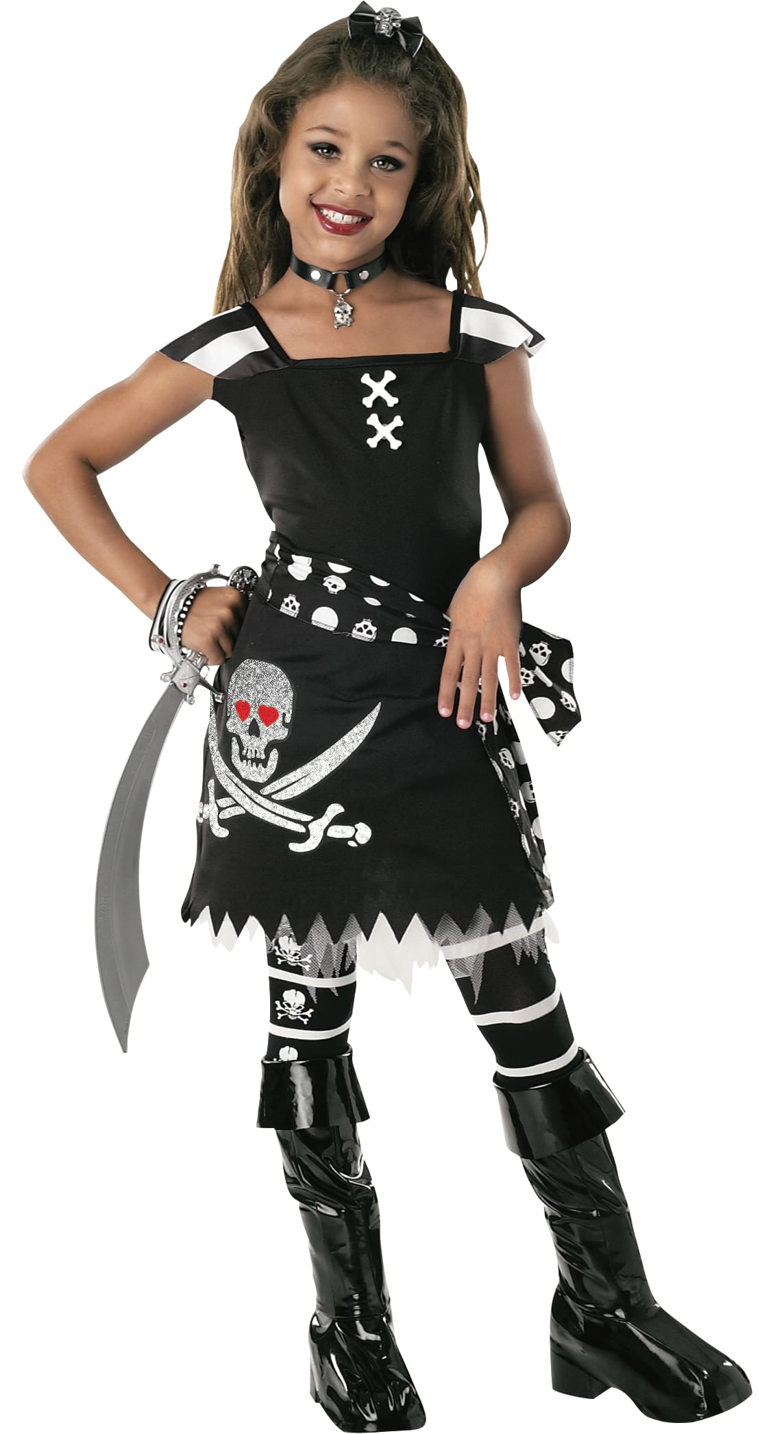 Scar-Let Pirate Costume, Child