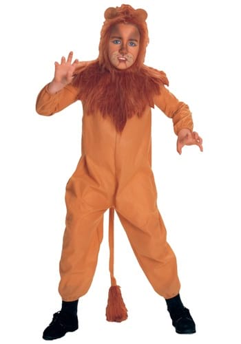 Cowardly Lion Costume, Child