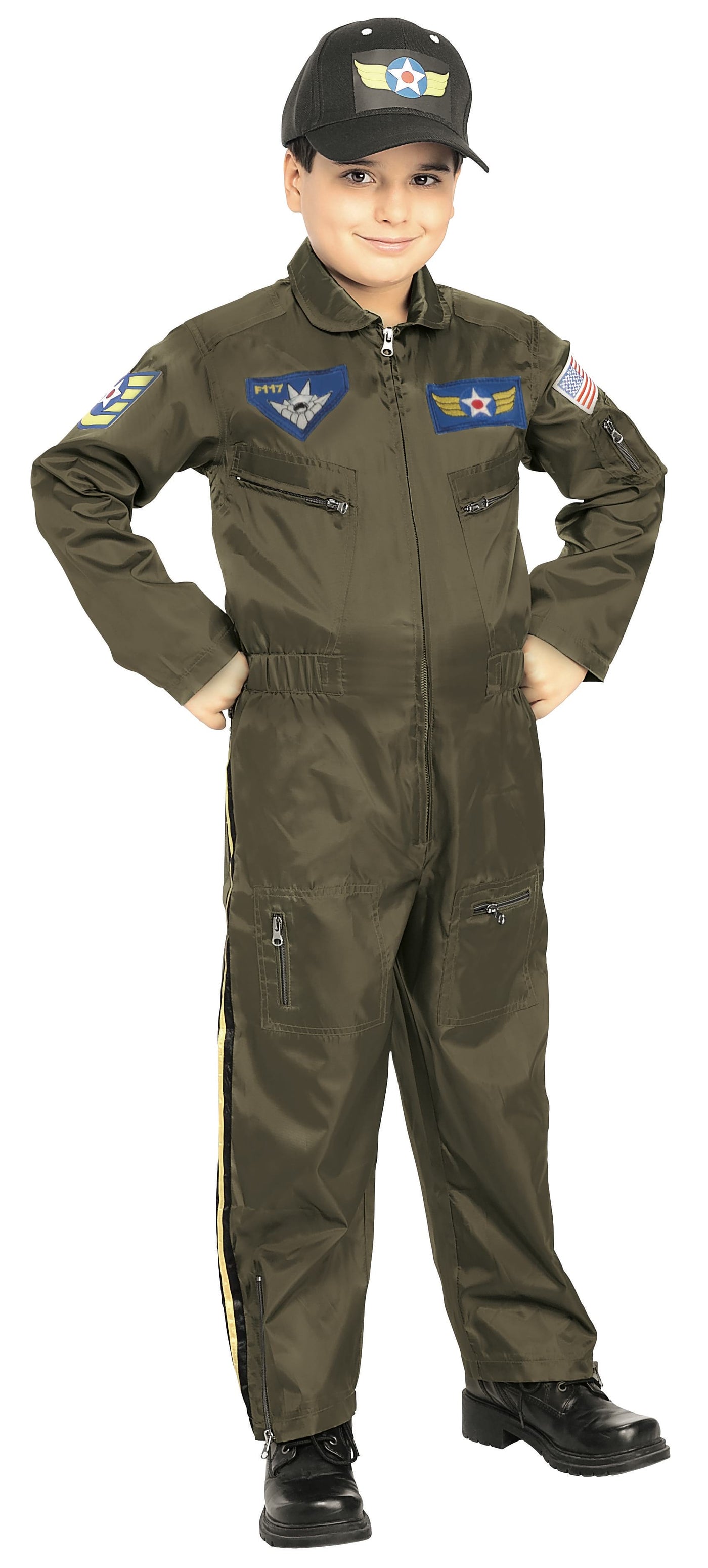 Air Force Pilot Deluxe Costume, Child