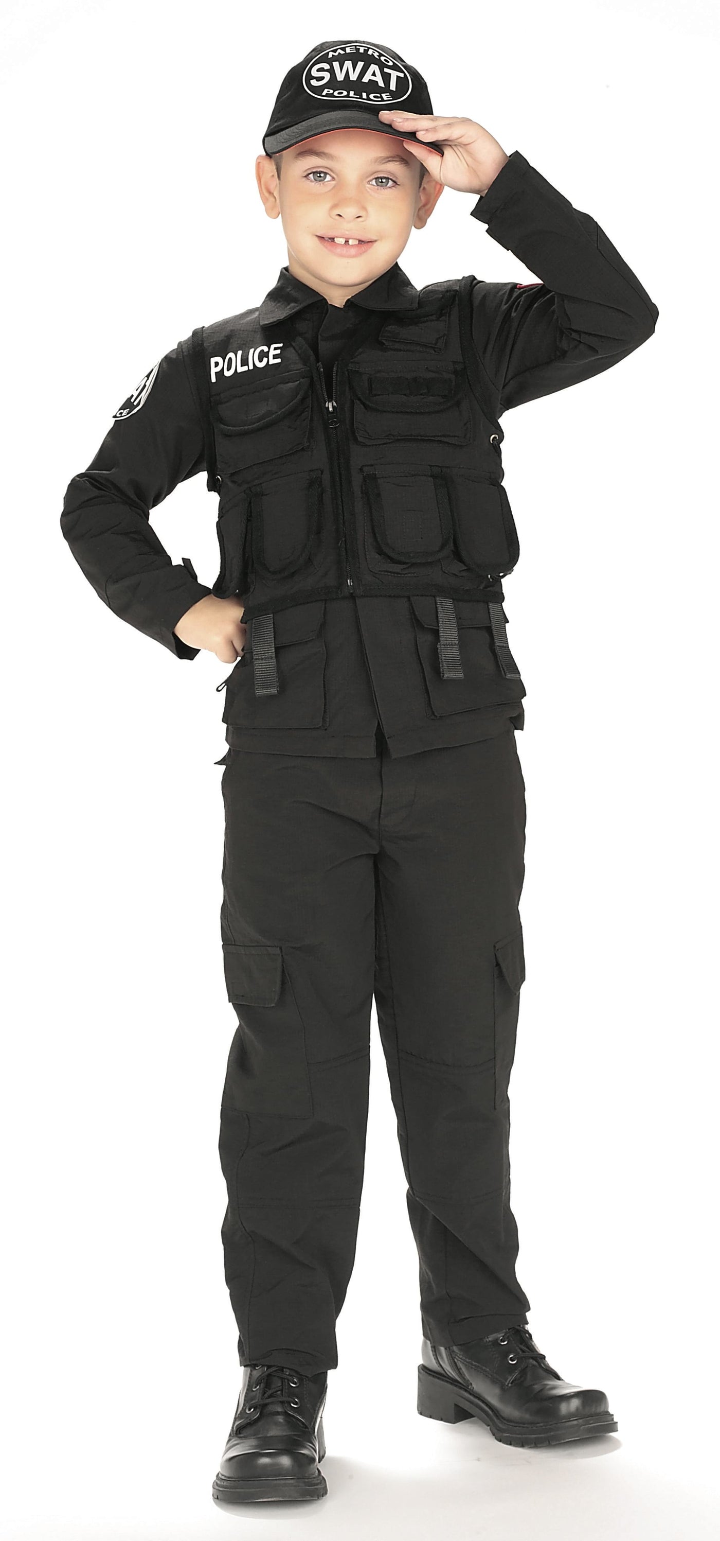 Swat Force Costume, Child