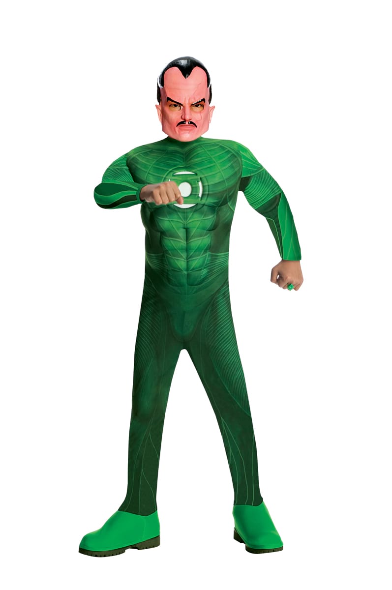 Sinestro Deluxe Muscle Chest Costume, Child