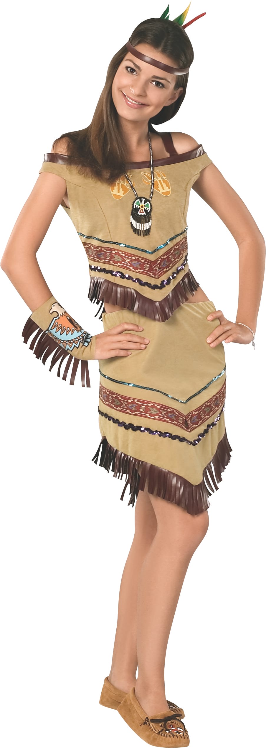 Native Princess Costume, Teen