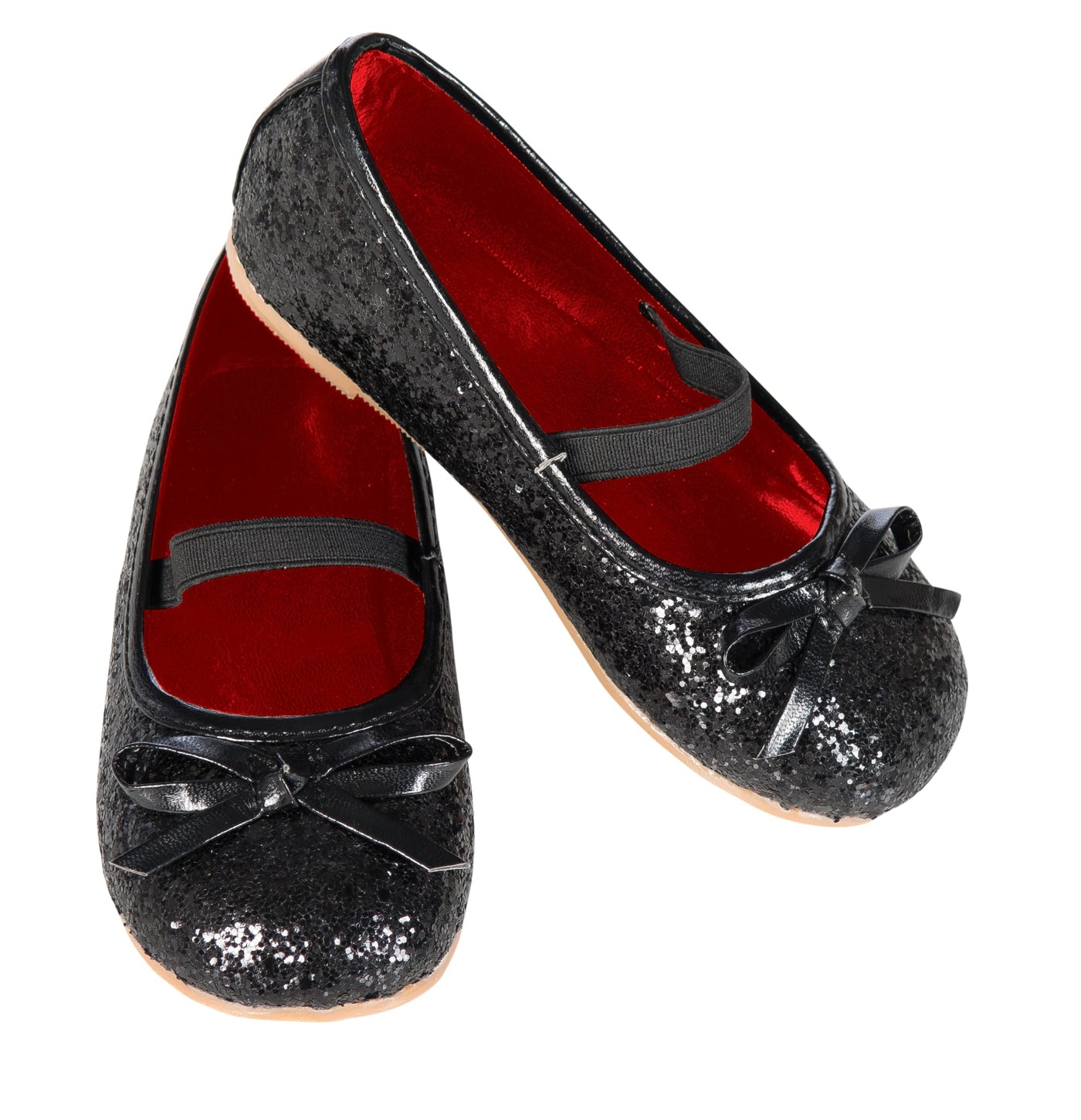 Glitter Shoes Black, Child