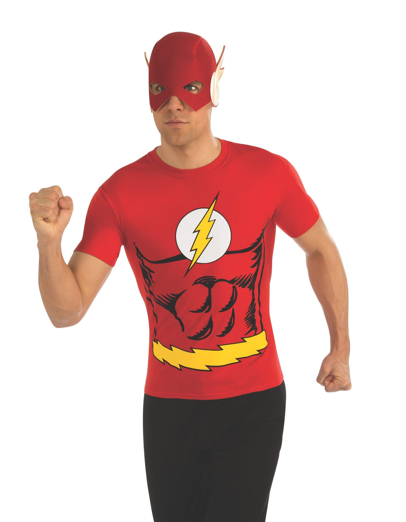 The Flash Costume Top Male, Adult