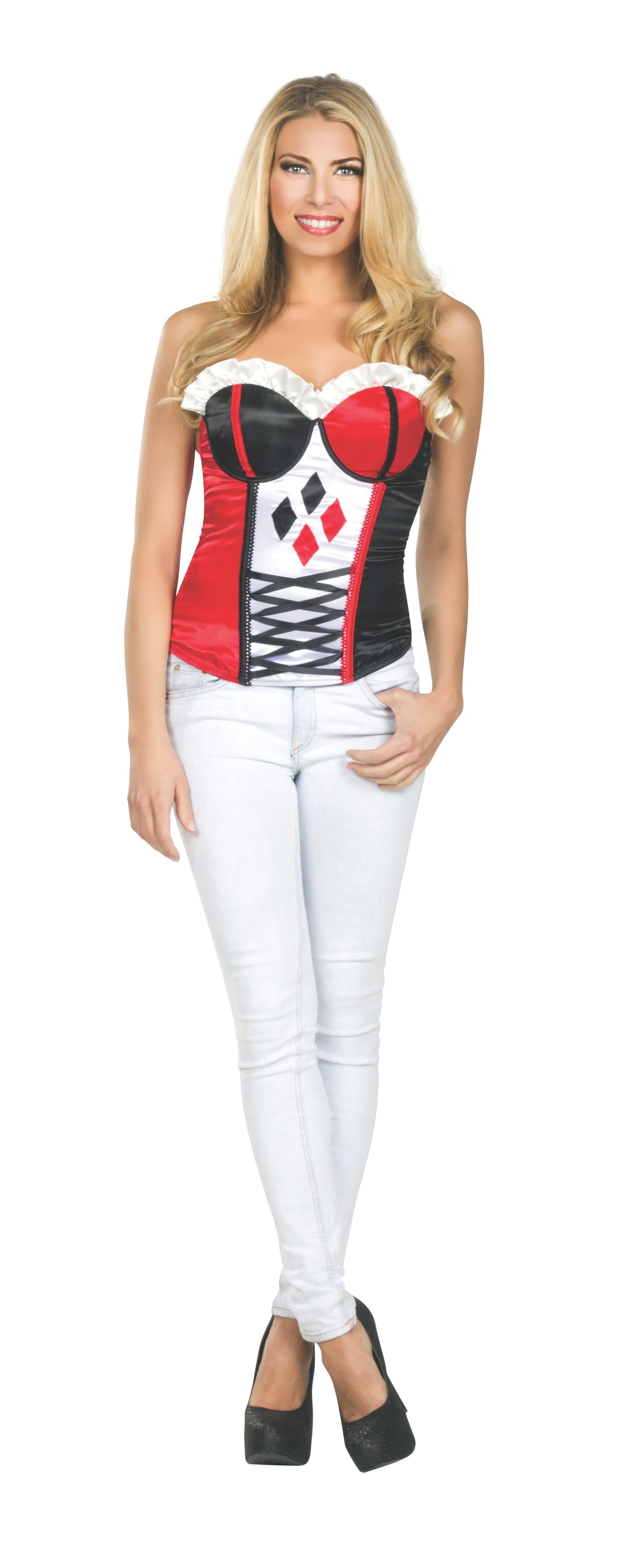 Harley Quinn Corset, Adult