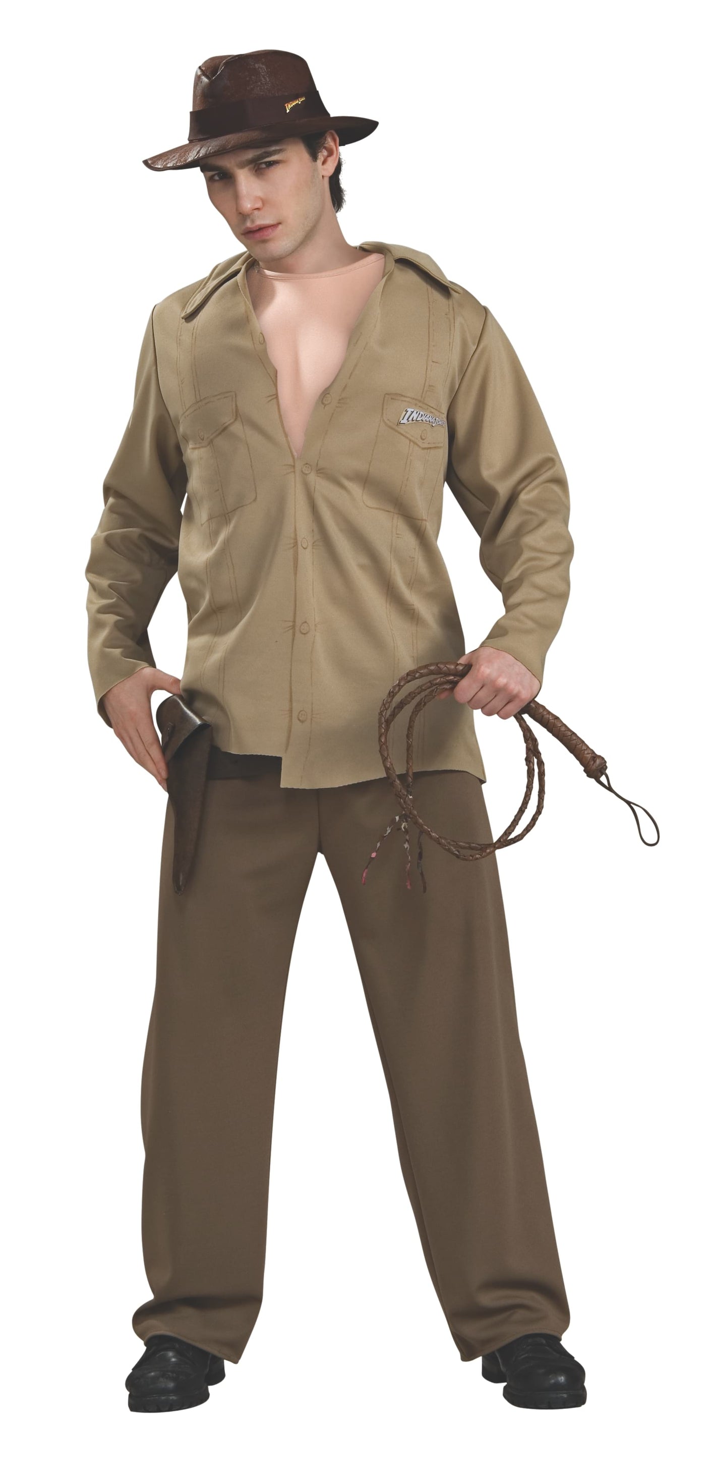 Indiana Jones Muscle Chest Deluxe, Adult