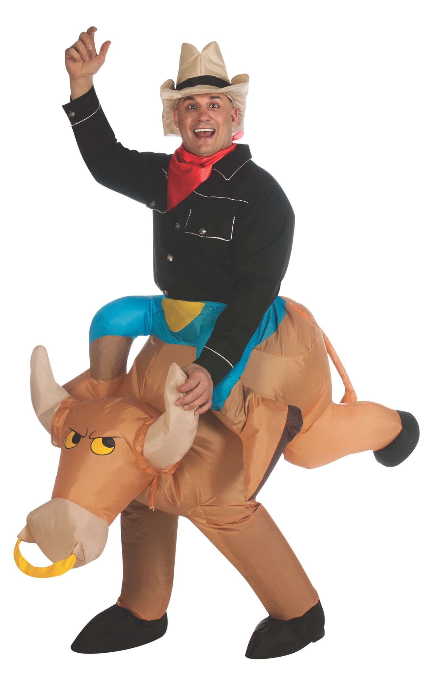 Bull Rider Inflatable Costume, Adult