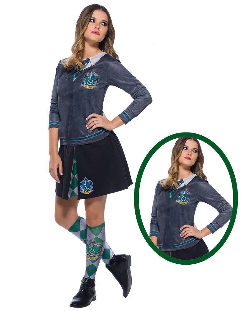 Slytherin Costume Top, Teen/Adult