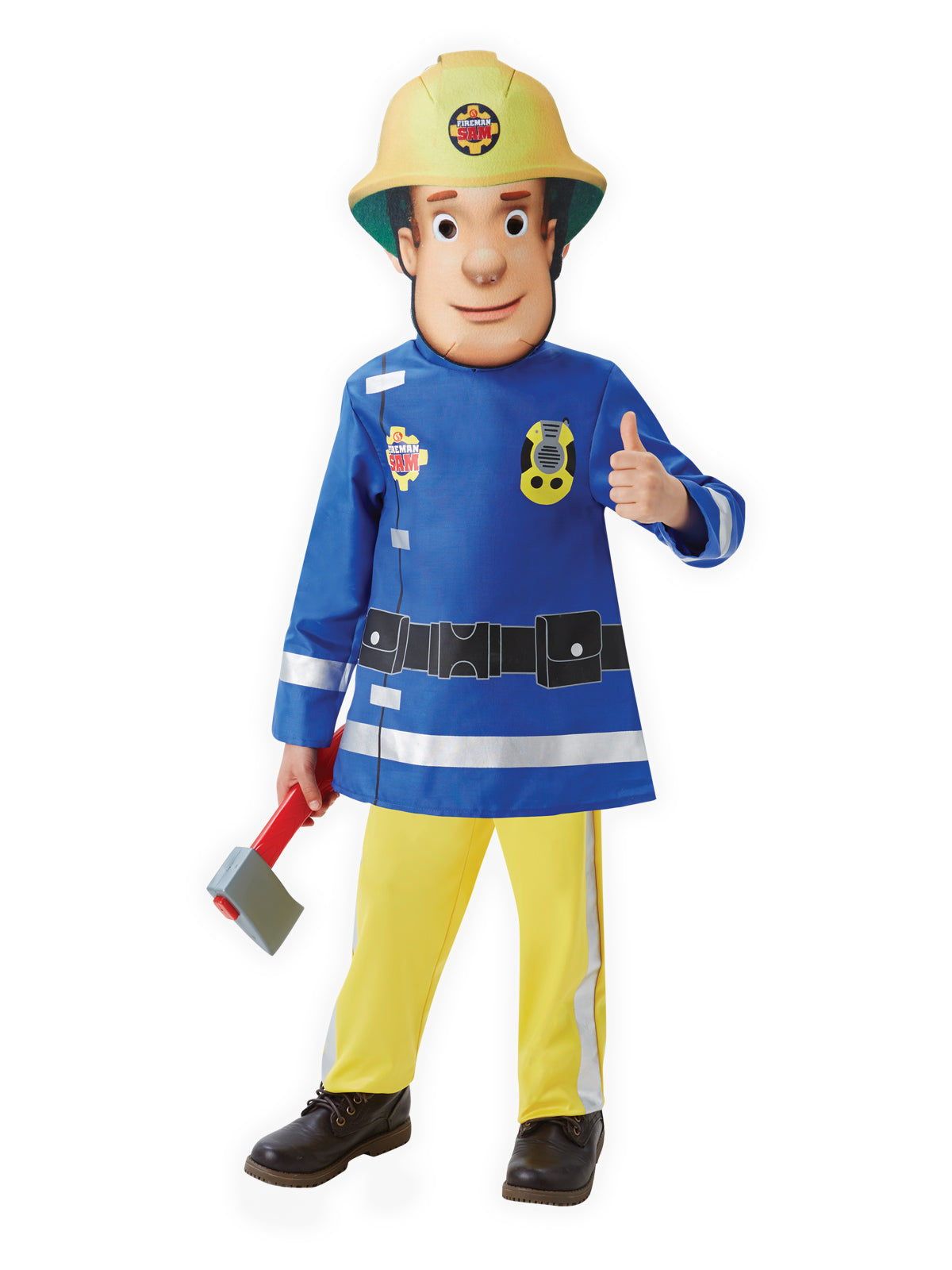 Fireman Sam Deluxe Costume, Child