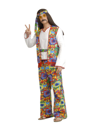 Hippie Dippie Man Costume, Adult