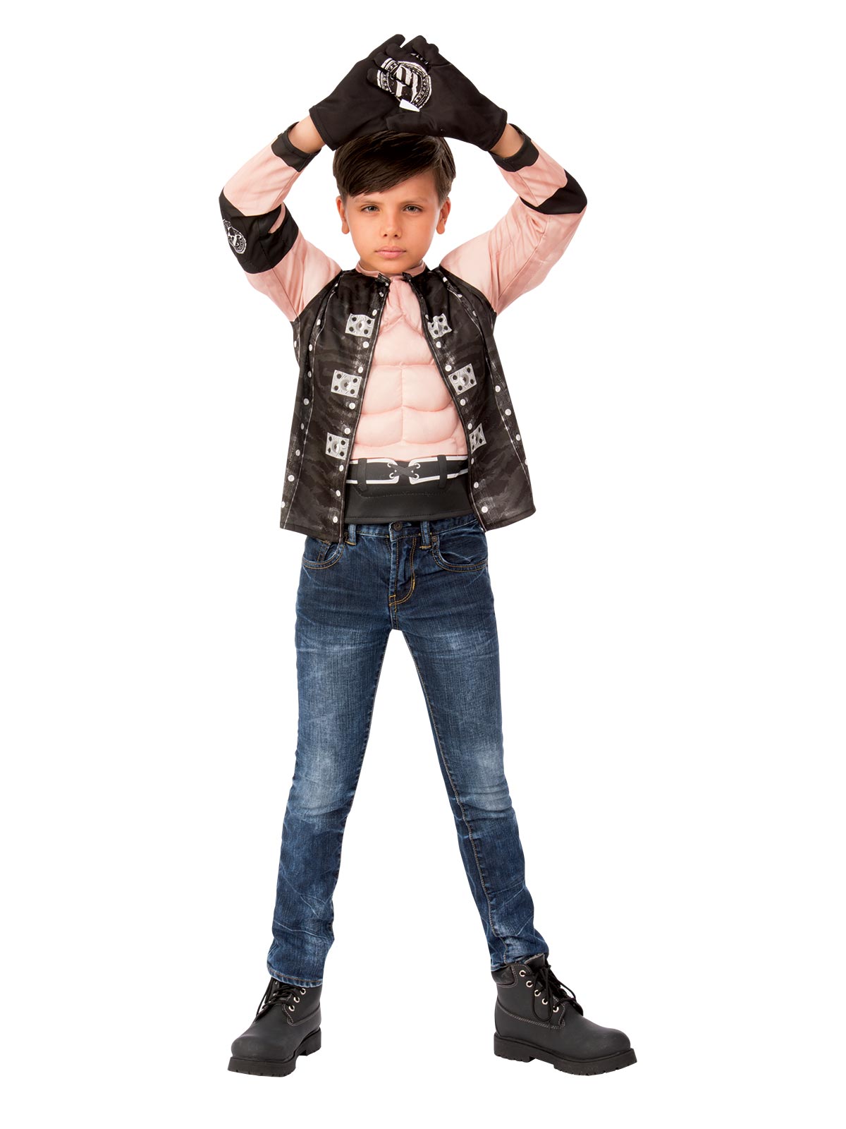 Aj Styles Costume Top And Gloves, Child